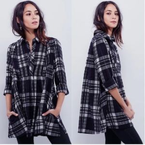 FREE PEOPLE black tunic size small